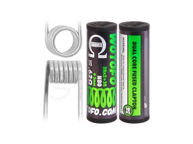 Coil Wotofo Dual Core Fused Clapton